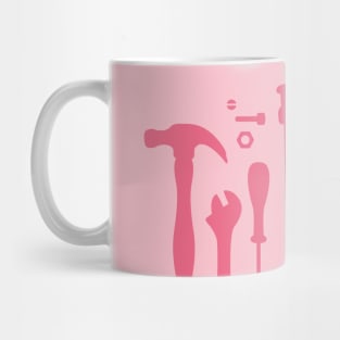 Pink Bubble Gum Tools Mug